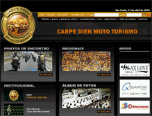 Tablet Screenshot of carpedien.com.br